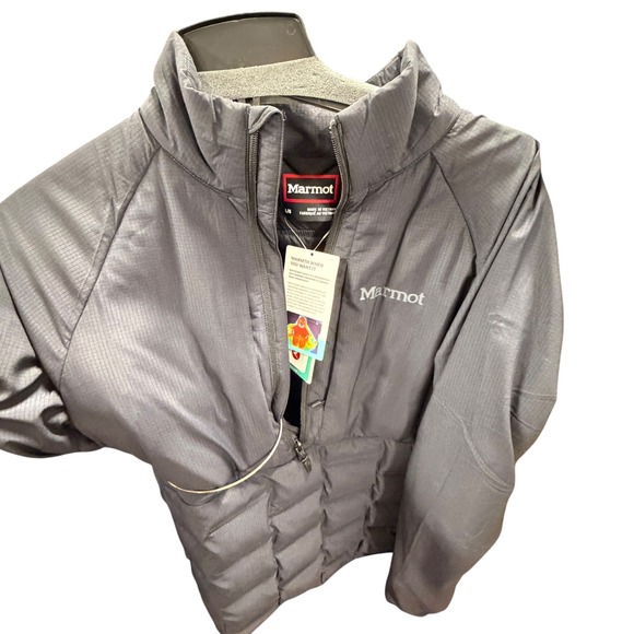 Marmot WarmCube Active Alt Hybrid Jacket Women L Black NWT M15036-001 Half-Zip - Picture 2 of 7